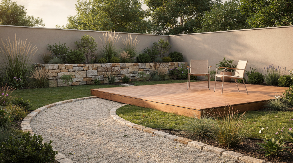 Choosing Materials for Paths, Terraces, and Garden Walls