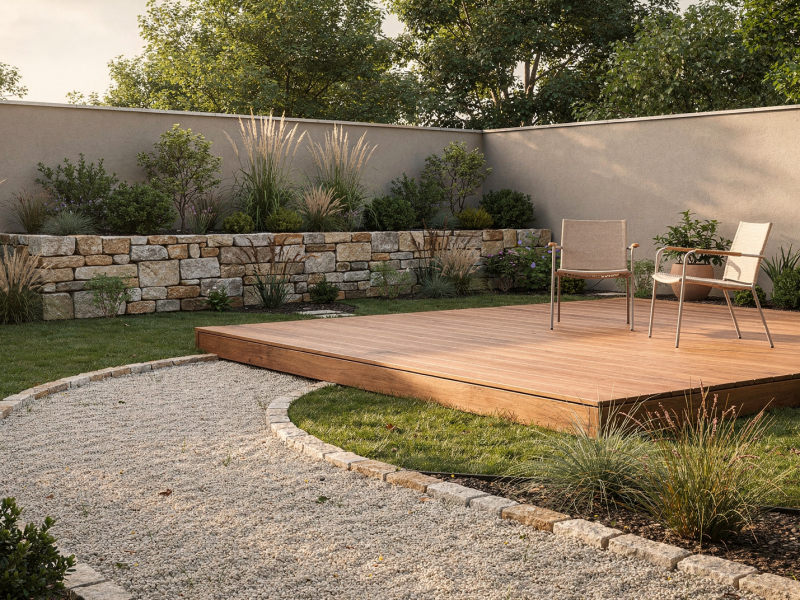 Choosing Materials for Paths, Terraces, and Garden Walls