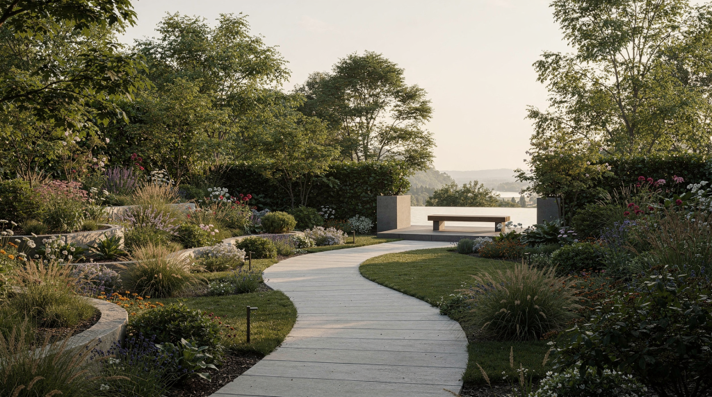 Designing a Garden Around Movement, Views, and Discovery