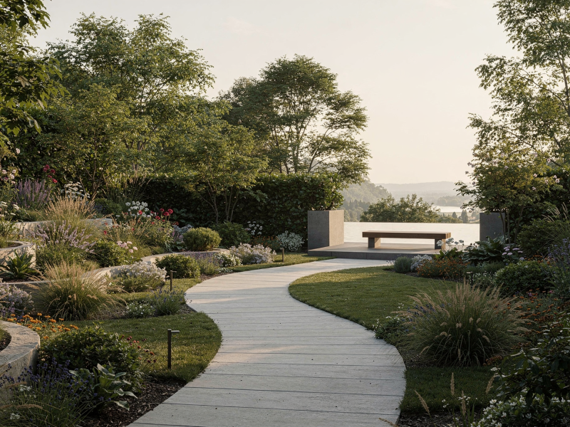 Designing a Garden Around Movement, Views, and Discovery