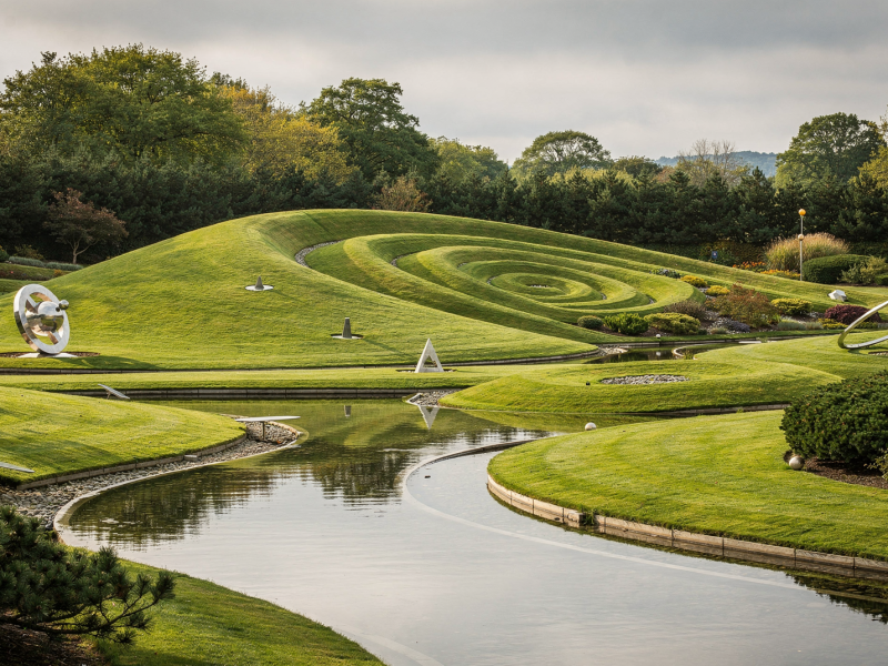 Landscape Design Principles Inspired by the Garden of Cosmic Speculation