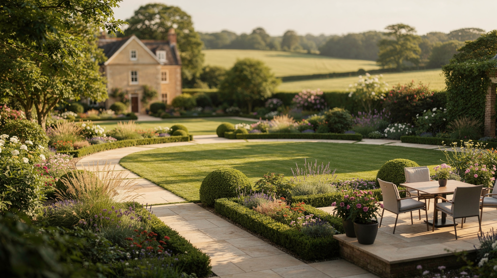 Private Garden Design Ideas for Large Country Properties