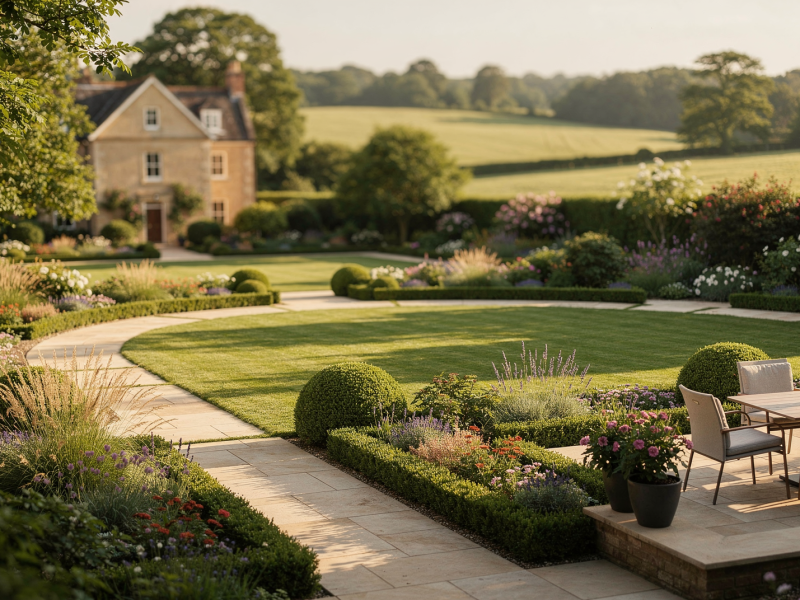 Private Garden Design Ideas for Large Country Properties