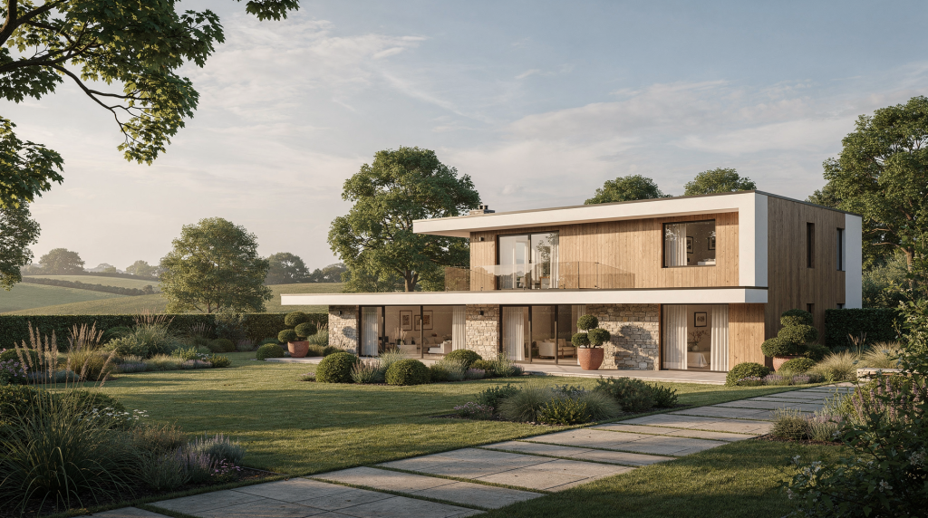Private House Architecture and Landscape: Designing a Unified Setting