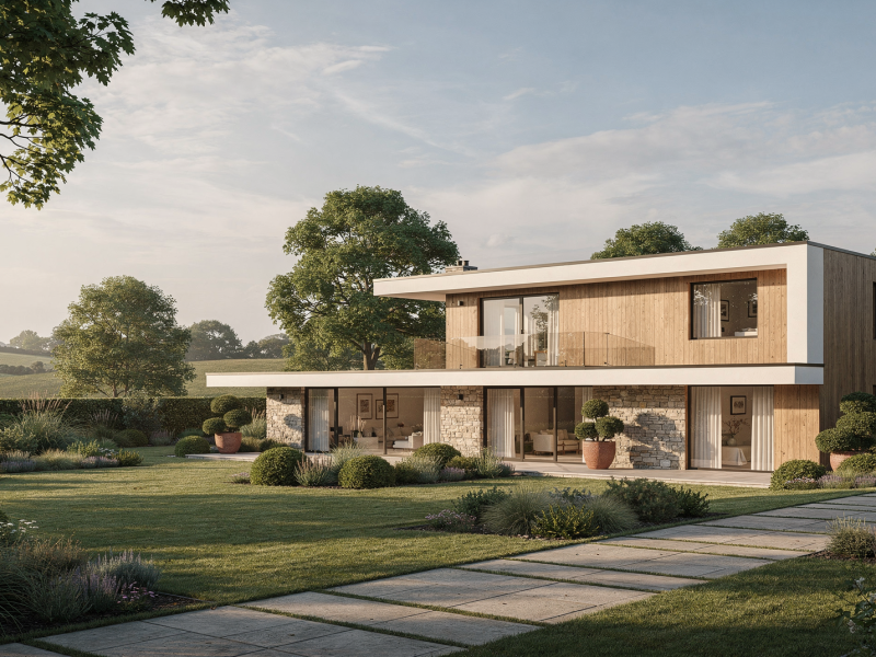 Private House Architecture and Landscape: Designing a Unified Setting