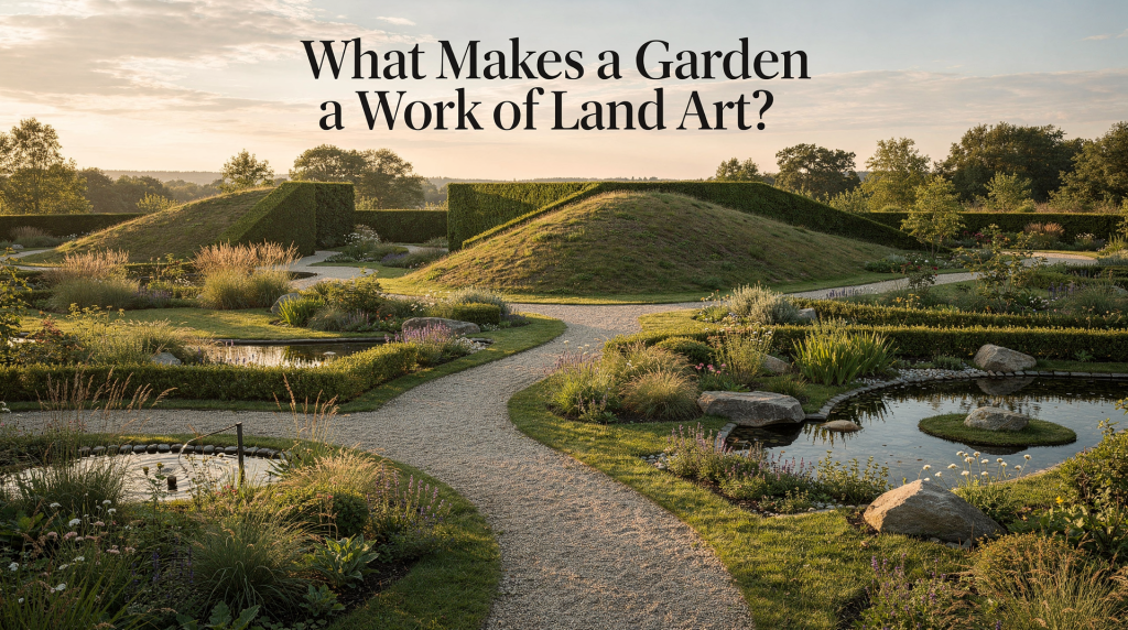 What Makes a Garden a Work of Land Art?